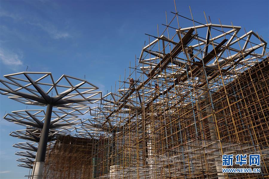 （社會）（3）北京世園會園區(qū)建設基本成形