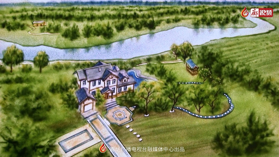 沙畫(huà)丨文安魯能生態(tài)園
