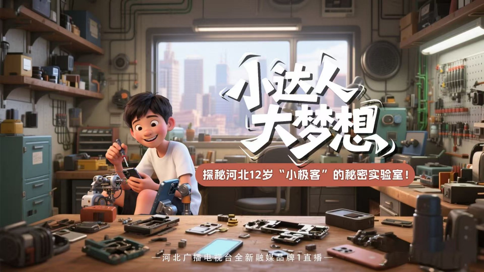 探訪,！沉迷維修事業(yè)的小孩哥 走進(jìn)12歲少年極客造夢(mèng)實(shí)驗(yàn)室